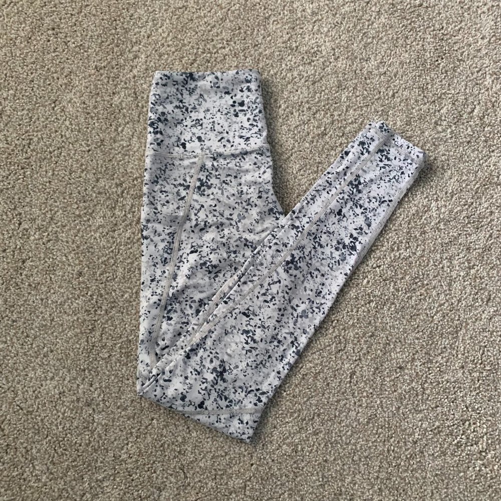 athleta sandstone stash pocket salutation tight 🌿 xxs